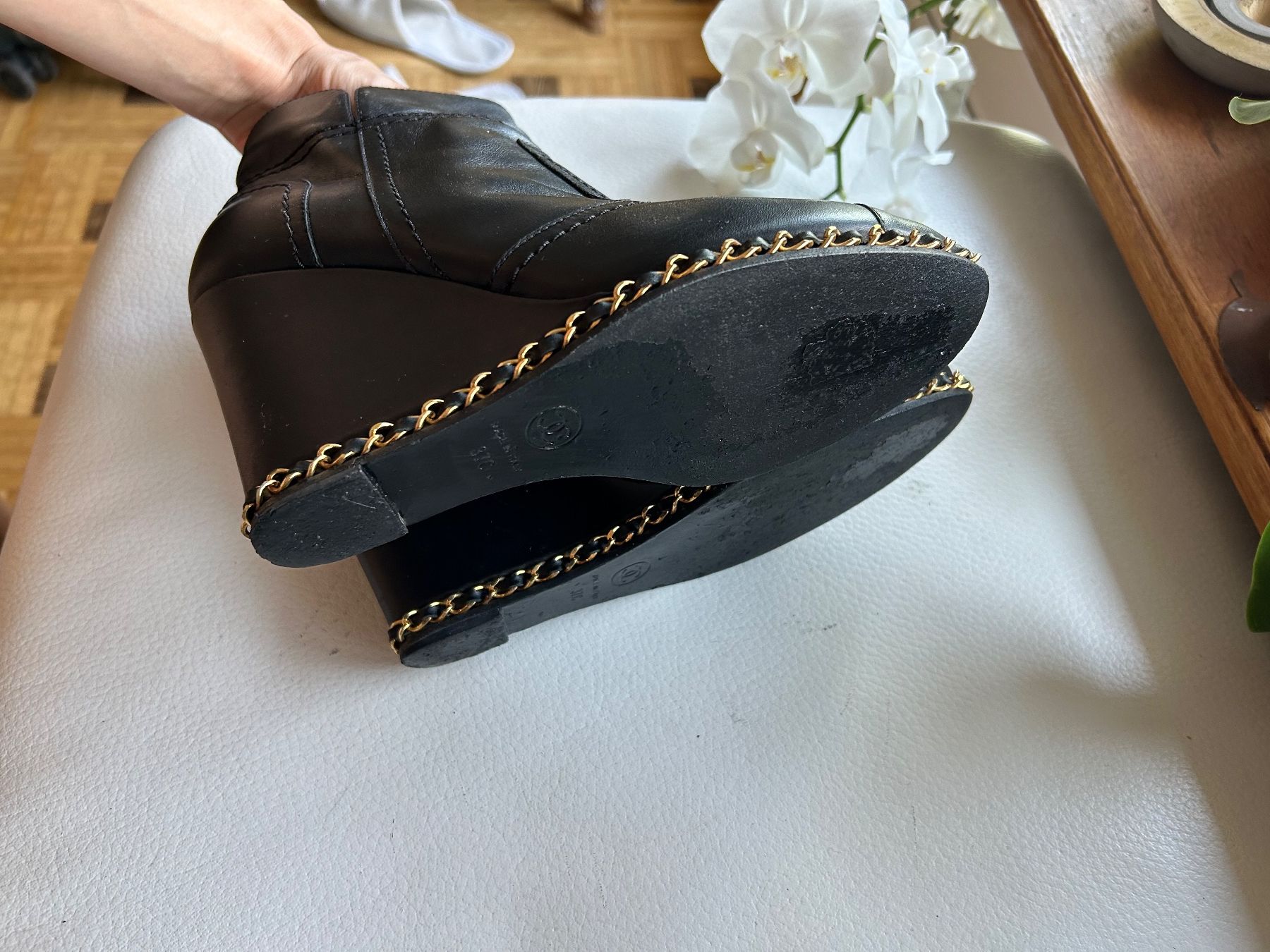 Chanel Scarpe da donna: Chanel ankle boots (37C) – Usato da Rüschlikon venduto da Tey_sl 7