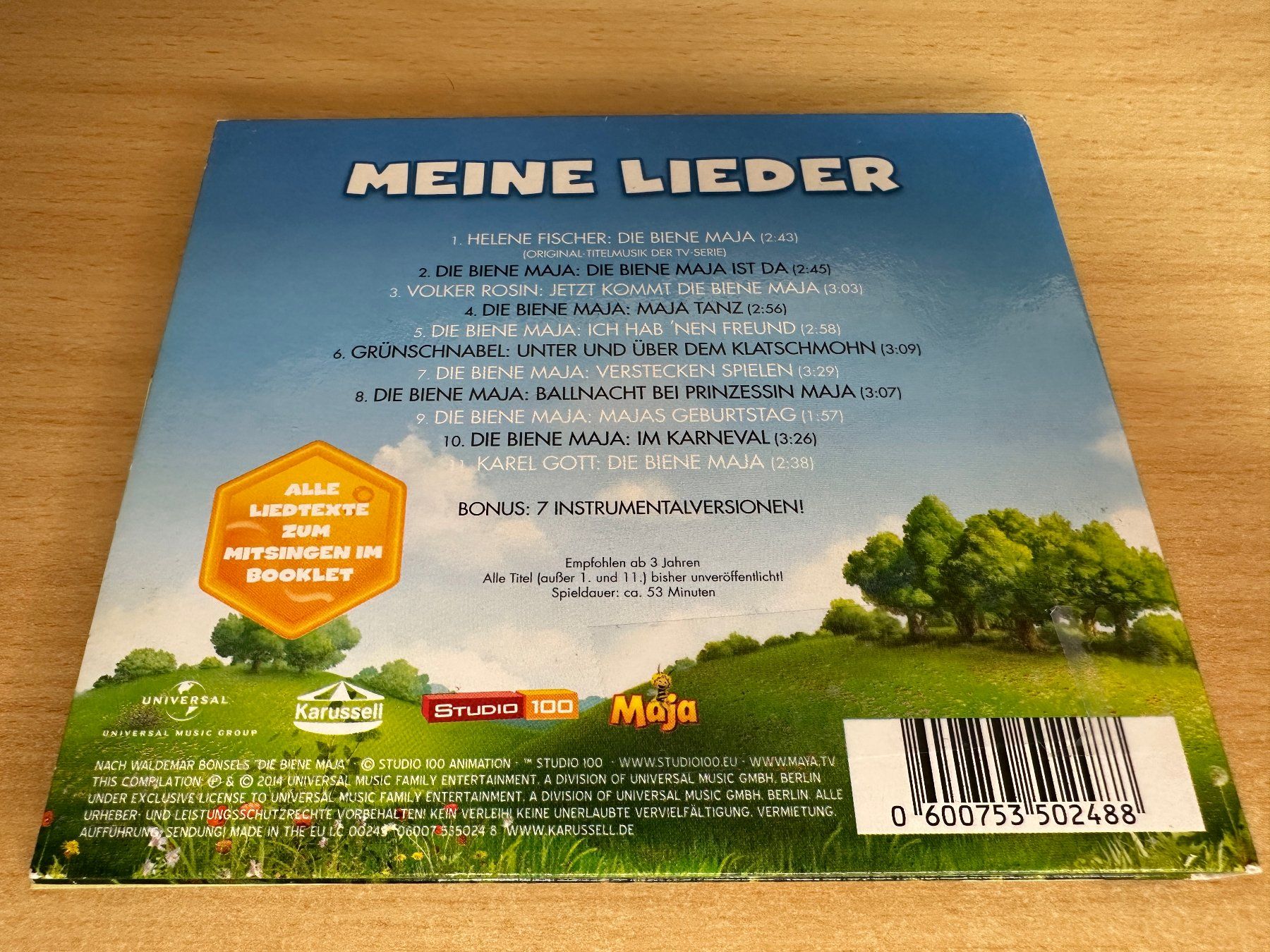 CD: Die Biene Maja - Meine Lieder – Usato da Rikon im Tösstal venduto da Alpenmutz 1