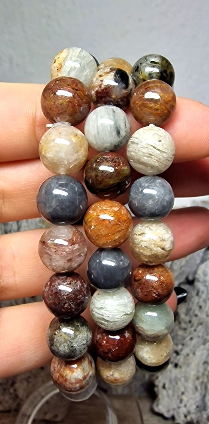 Mineralien & Heilsteine: Lodolith Armband – Neu (gemäss Beschreibung) aus Matzingen von Shay_Crystalz