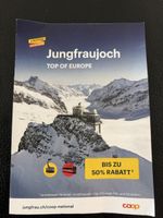 Coop Jungfraujoch Ticket Rabatt Aktion
