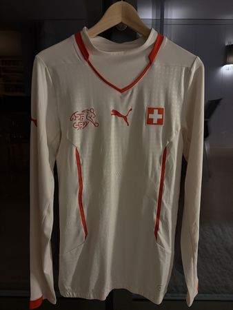 Schweiz Nati Away 2014 Trikot L - Authentic Match Prepared L