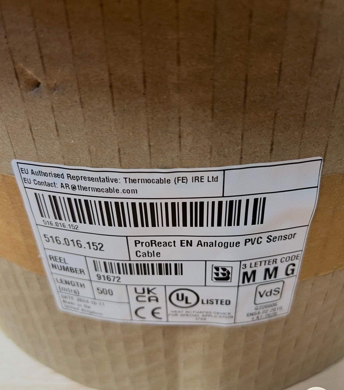 Kabel: ProReact EN Analogue PVC Sensor Cable 500m – Neu (gemäss Beschreibung) aus Lyss von hichri 1