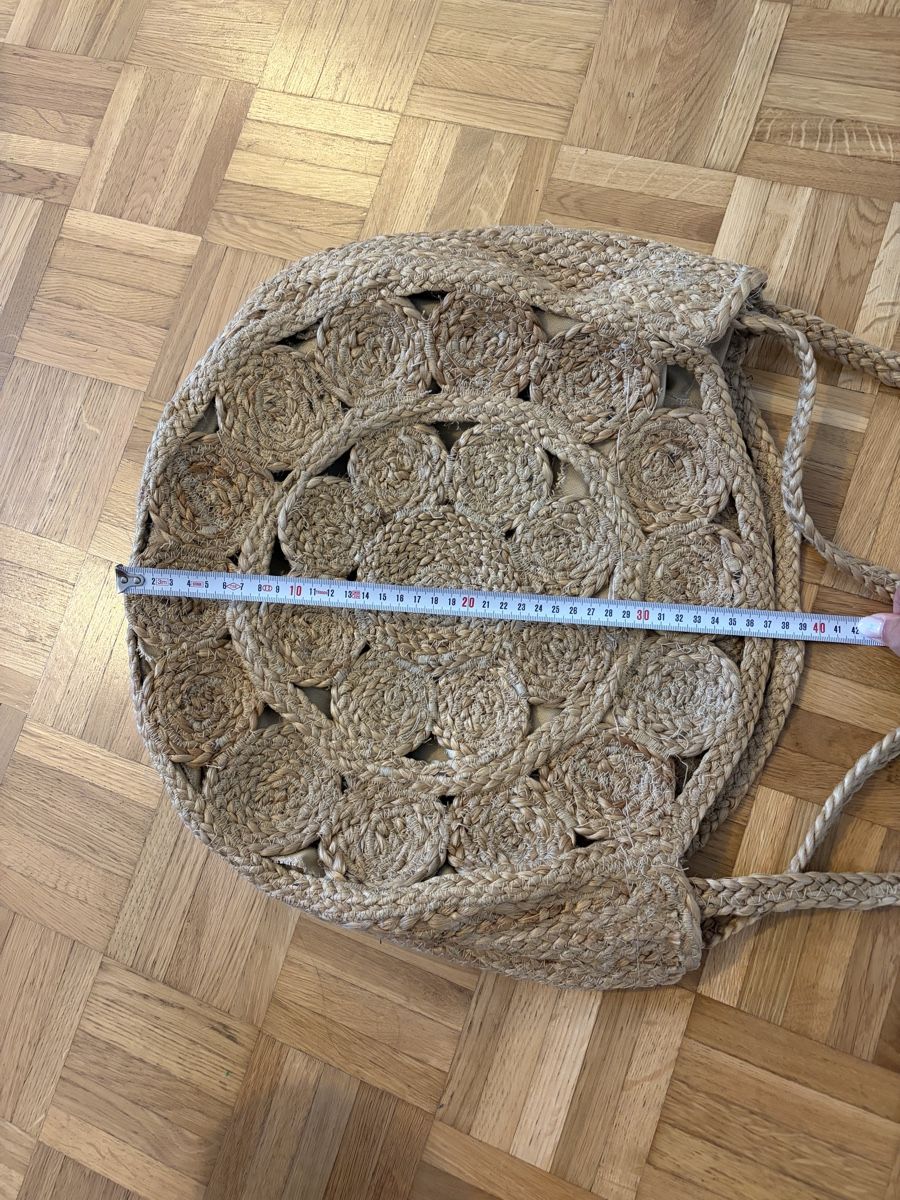 Mango Taschen: Grosse Jute Sommertasche/Strandtasche  – Neu (gemäss Beschreibung) aus Zürich von ber_r6hd 3