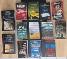 Lot de -13- romans policiers/thrillers