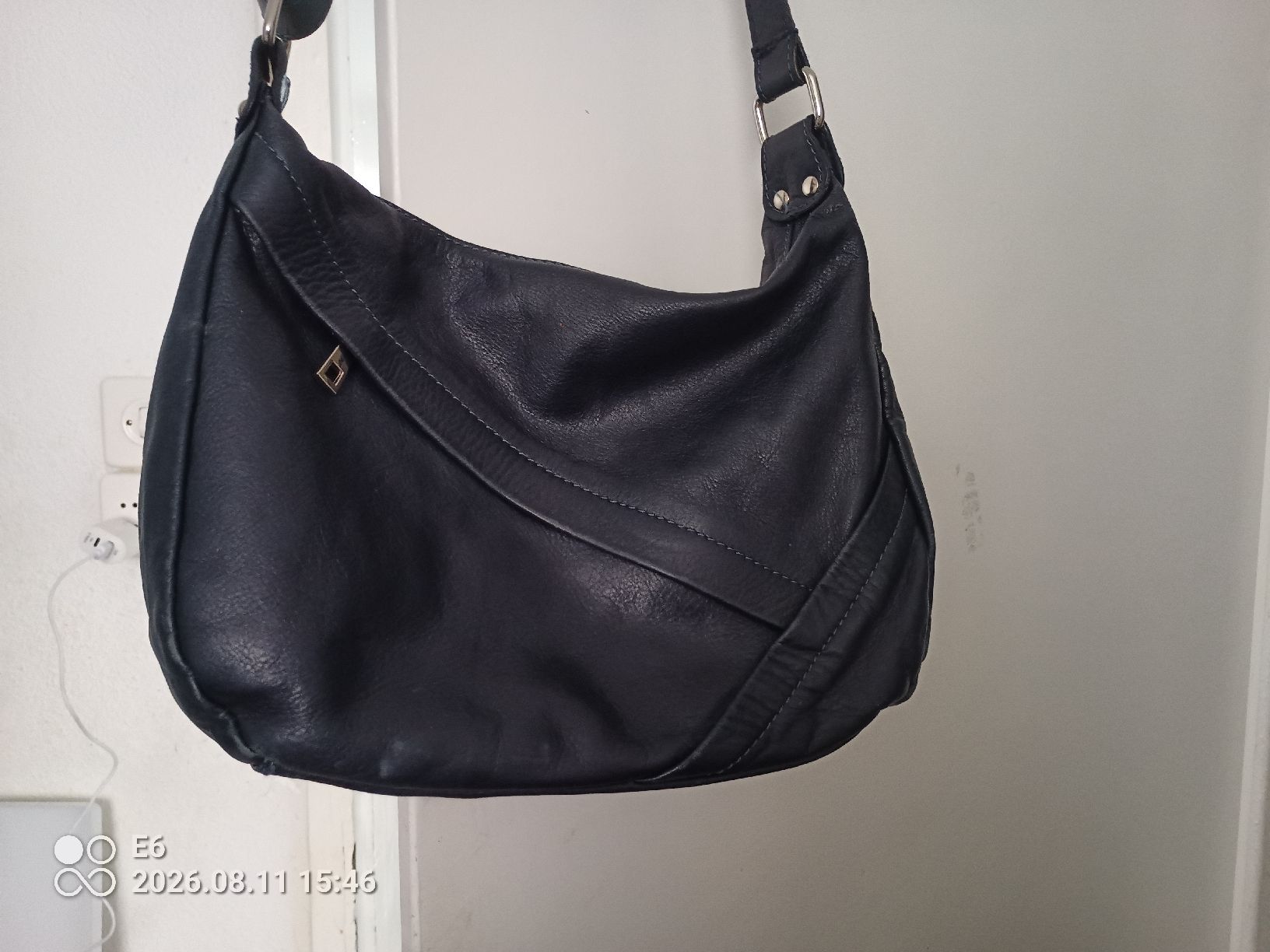 Sacs femmes: Dunkelblaue Ledertasche – D'occasion à Zürich par Mitzi6 1