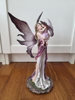 Statuette fée avec enfant résine neuf avec boîte