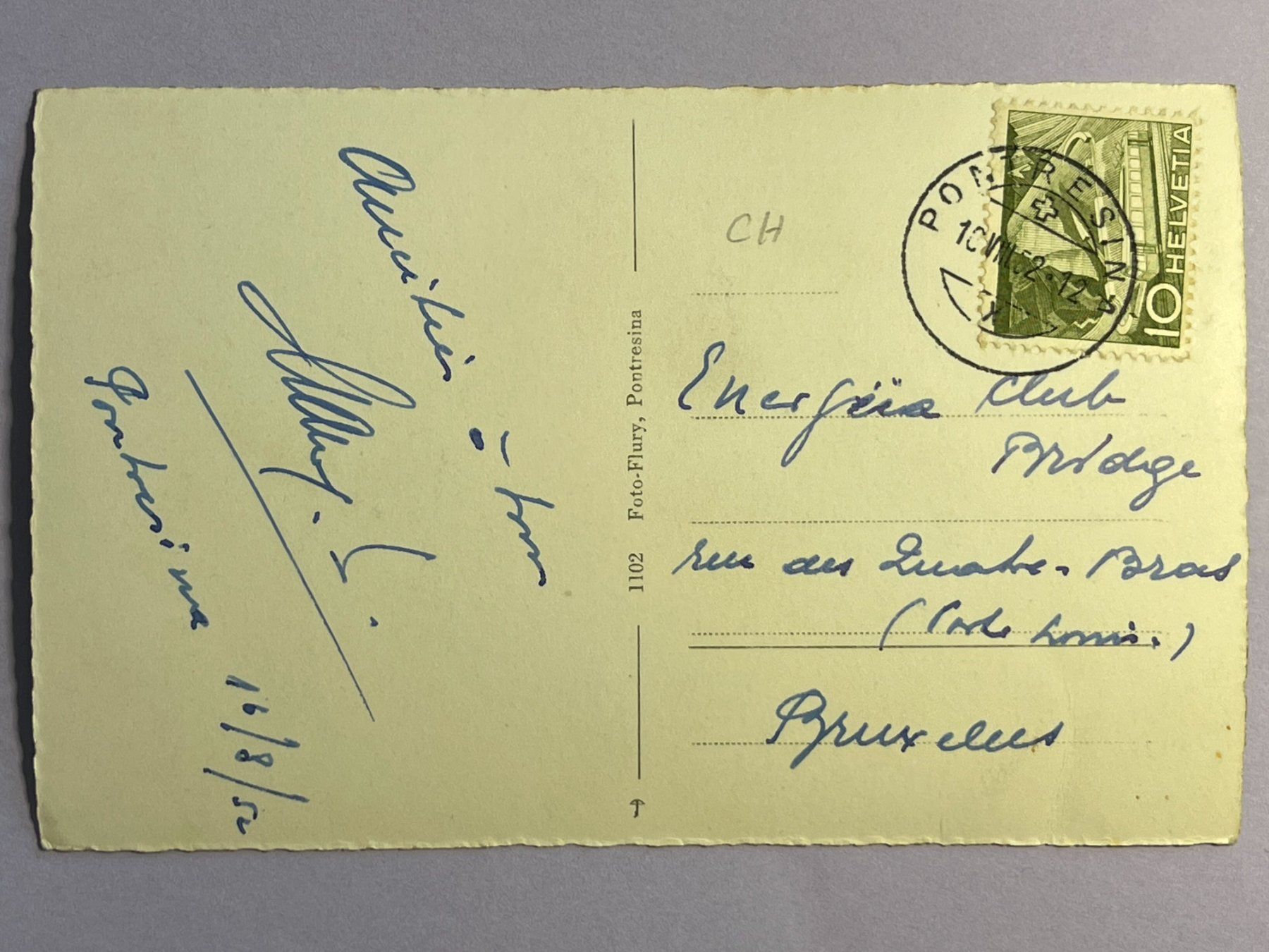 Cartoline postali: Morteratschgletscher – Usato da Steg VS venduto da _vinci_ 1