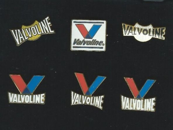 Plaketten & Abzeichen: Valvoline,  6 PINS – Gebraucht aus Zürich von t24_de