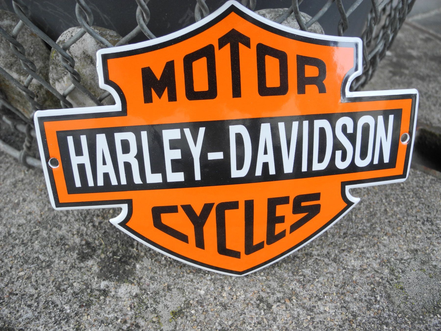 Harley-Davidson Ecriteaux: Kleines Harley-Davidson Emailschild – Neuf (Voir description) à Reinach AG par Huckleberrysix 2