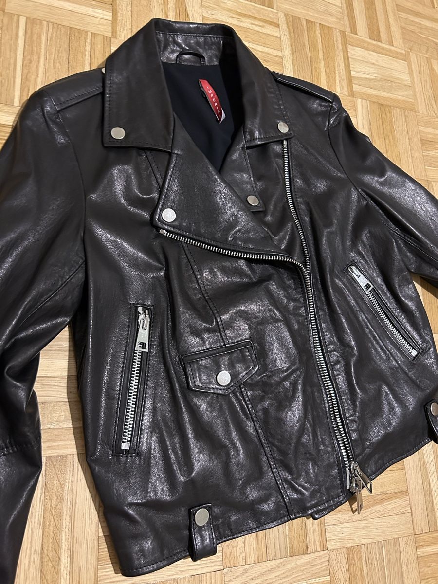 Giacche: Perfecto cuir noir – Nuovo (secondo la descrizione) da Gorgier venduto da hcaroline4 1