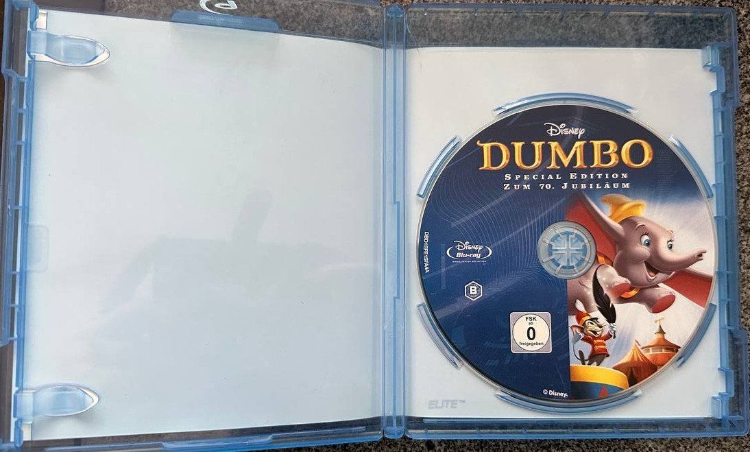 Tutti i DVDs: 2x Disney Dumbo Blu-ray Top Zustand – Usato da Beringen venduto da Mantafisch1 3