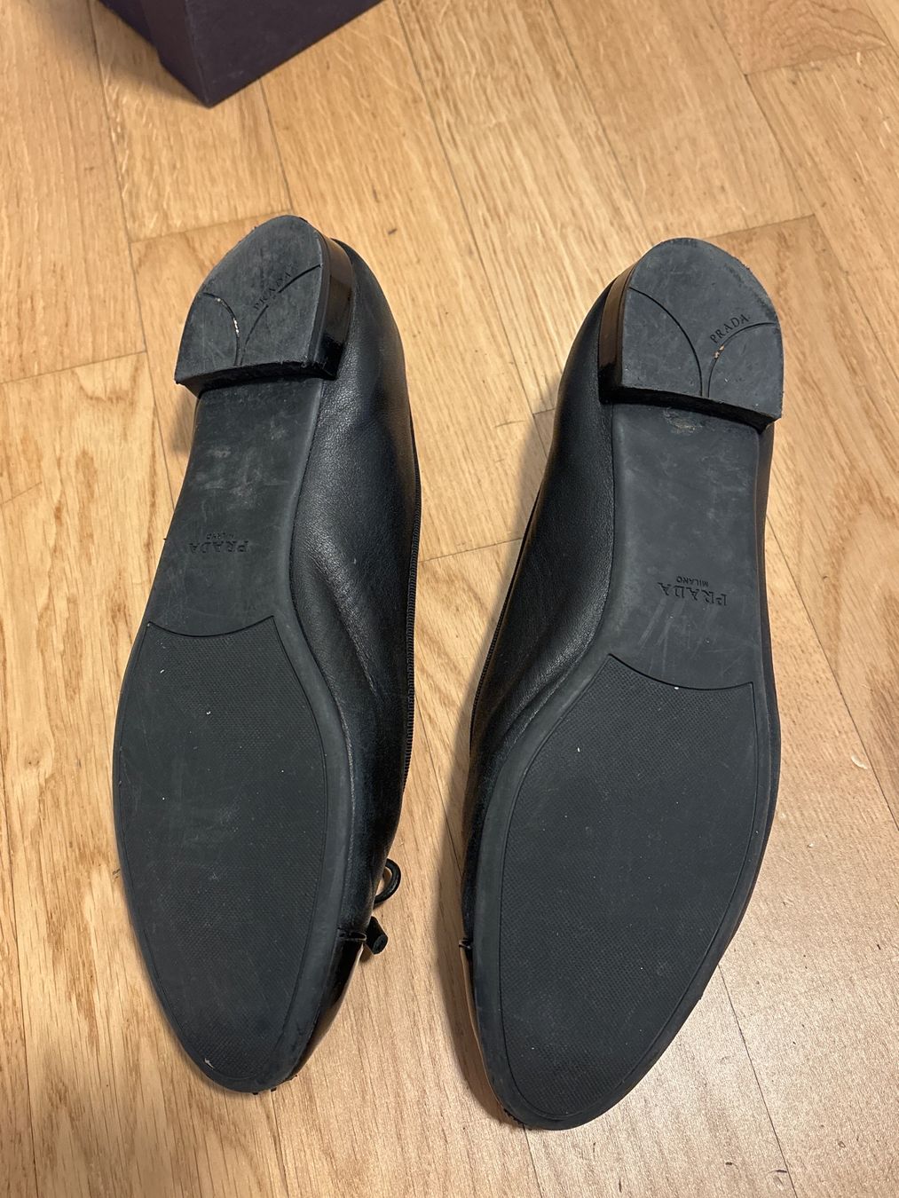 Prada Scarpe da donna: Prada Ballerinas, 41, Nappa Leder, Schwarz – Usato da Zürich venduto da stefwax12 2
