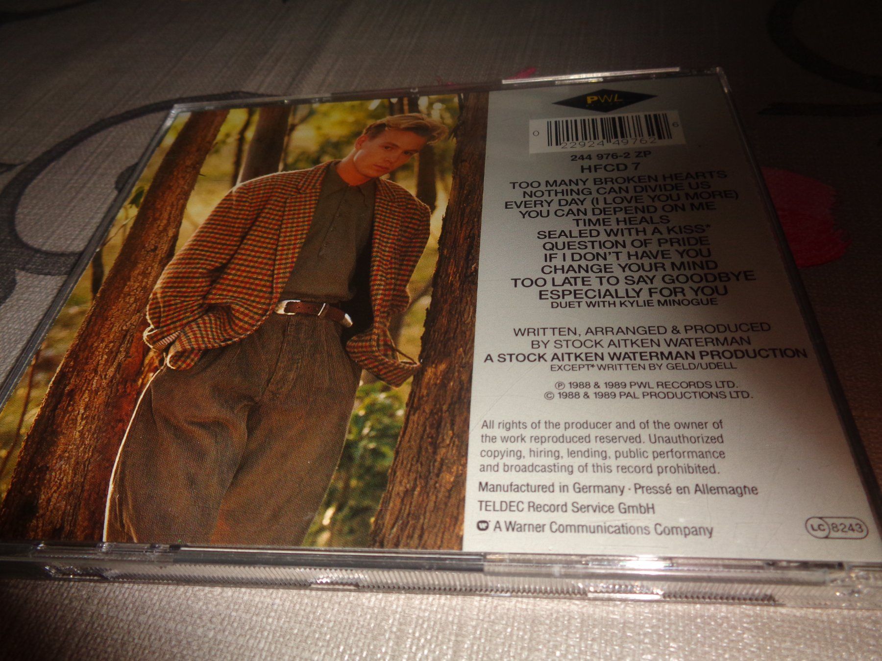 CD: Jason Donovan - Ten Good Reasons CD – Usato da Olten venduto da Disc-Ausverkauf 1