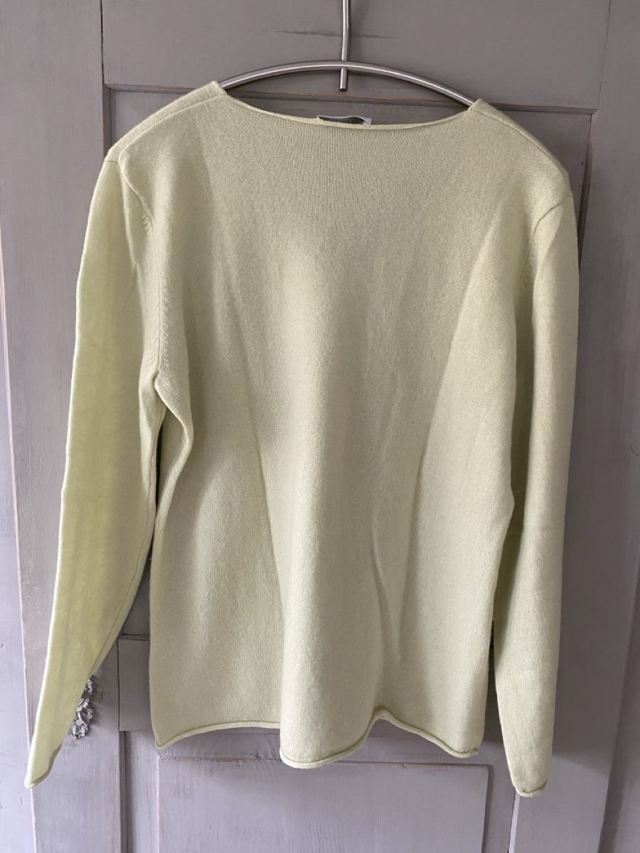 Maglioni & Felpe:  Kaschmir Pullover Limettengrün Grösse L – Usato da Embrach venduto da bea_8424 1