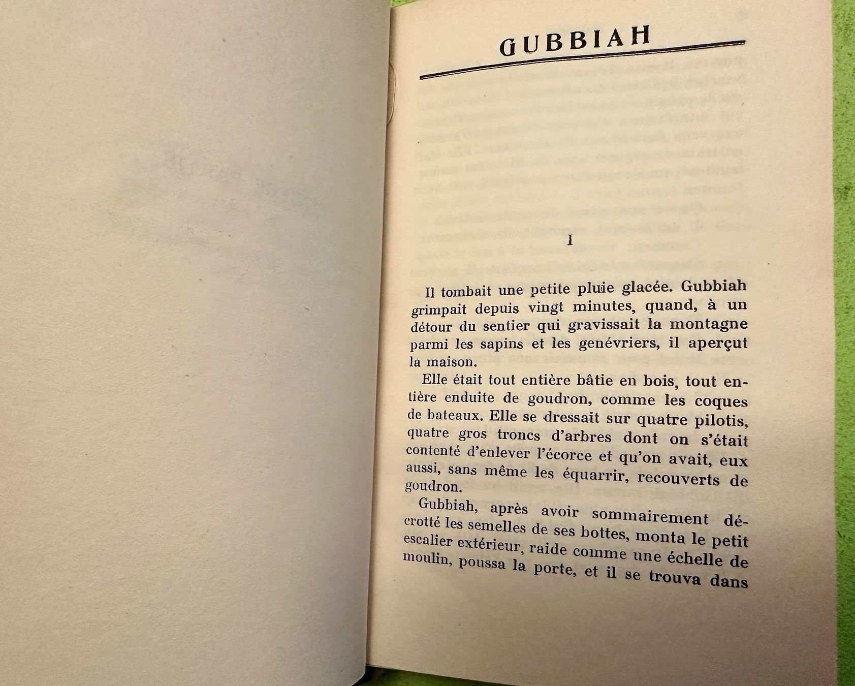 Bücher: Jean Martet: Gubbiah. – Gebraucht aus Zürich von allp 5