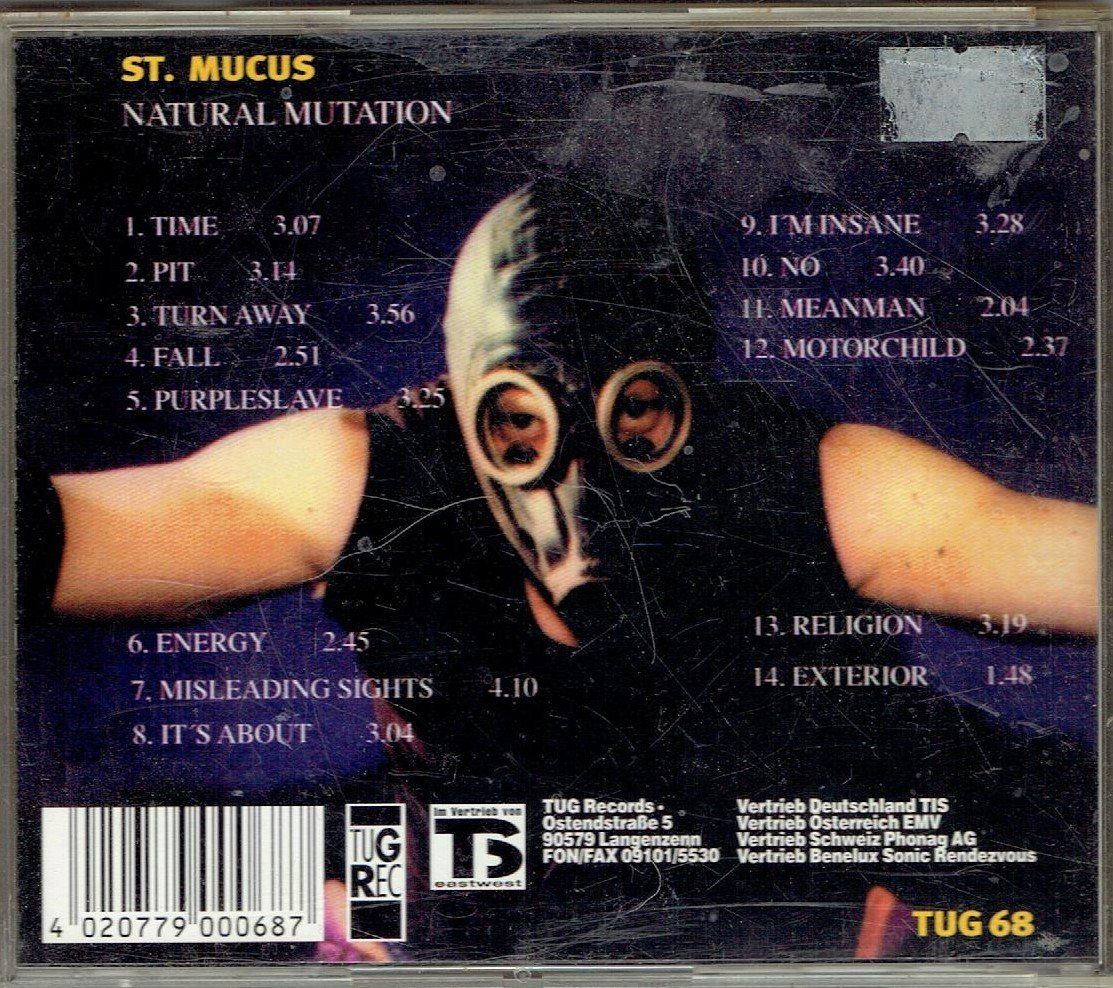 CD: ST. MUCUS  Natural Mutation 1997 – Usato da Flims - Dorf venduto da Stagediver 1