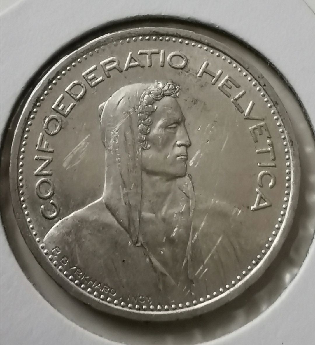 Tutti le monete: 5 Franken 1952 Silber Top – Usato da Zürich venduto da turbopuz 1
