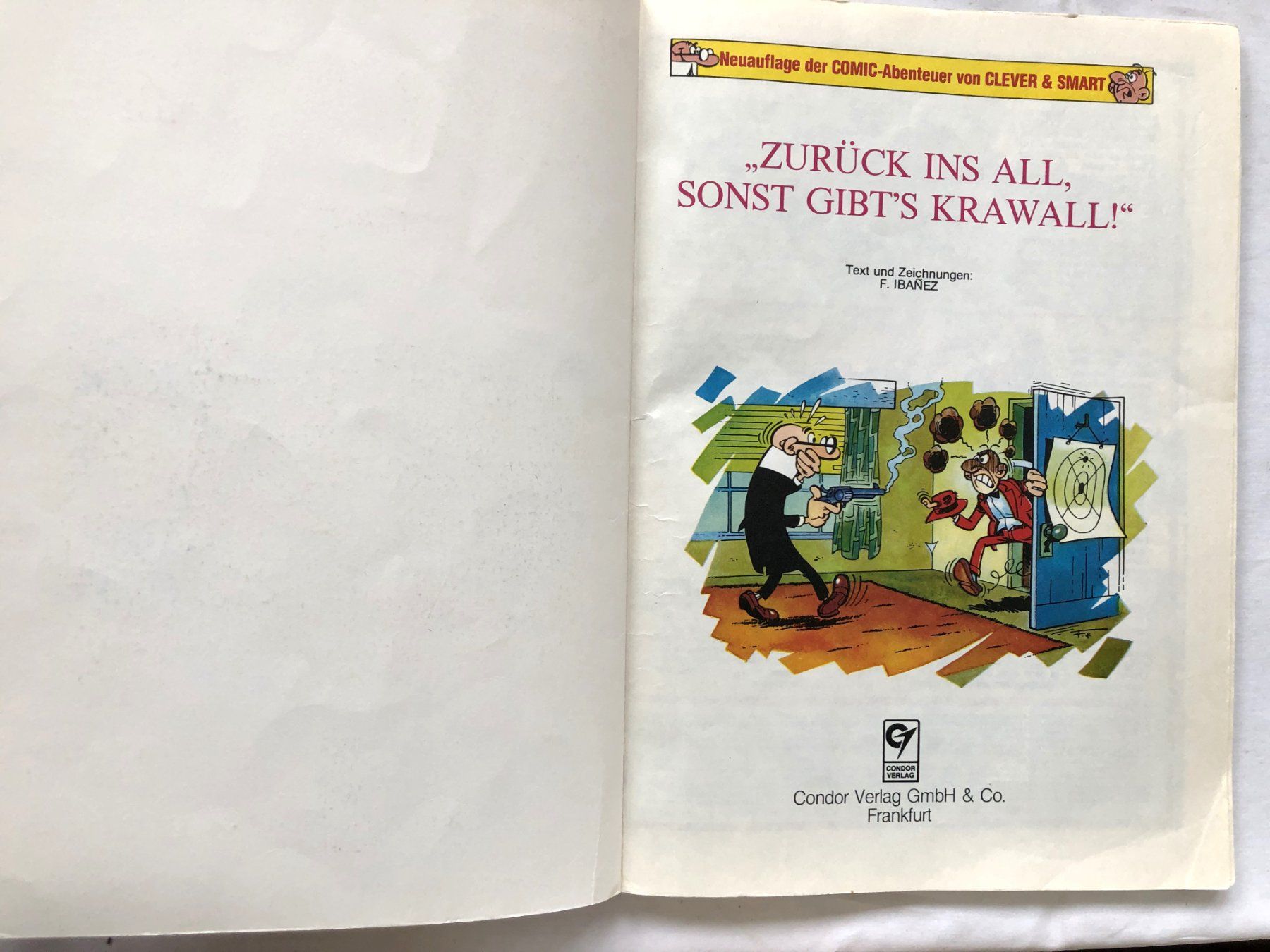 Comics: CLEVER & SMART - Nr.21 - 2.Auflage – Gebraucht aus Schaffhausen von durruti 1