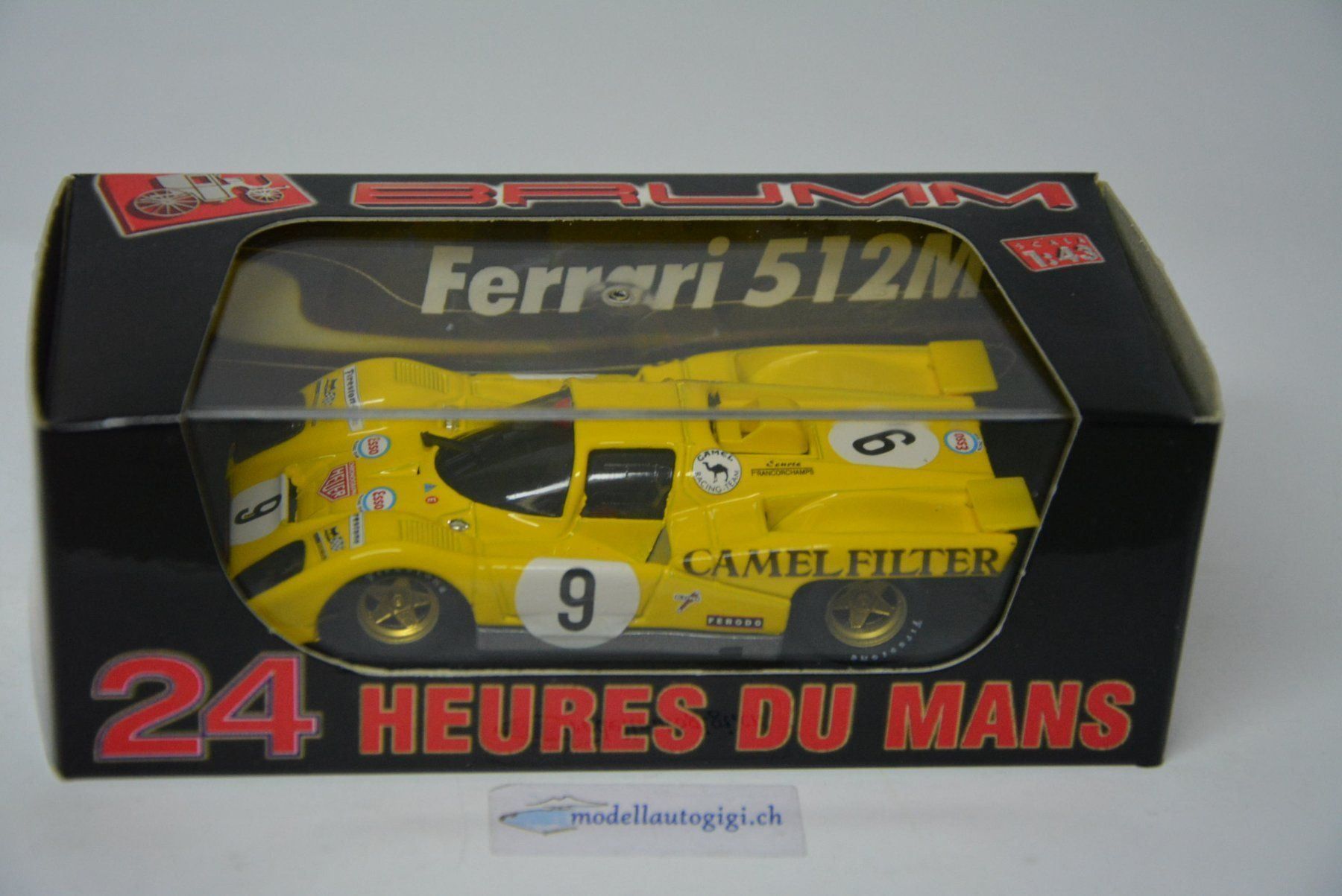 Ferrari Modellautos: Ferrari 512M  Le Mans 1971 , Brumm 1:43 – Neu und originalverpackt aus Goldach von Feivel9