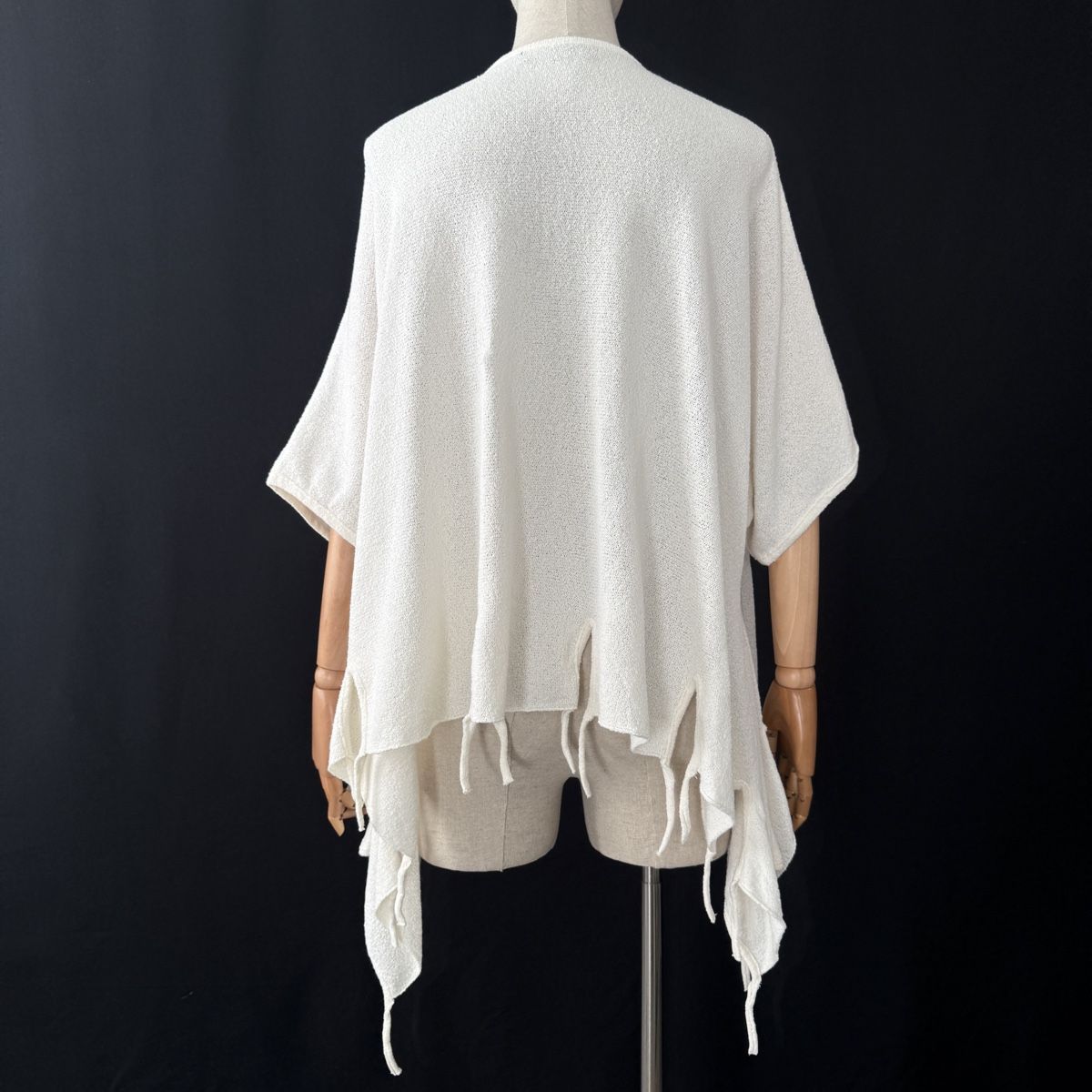Barbara Speer Maglioni & Felpe: BARBARA SPEER White Cotton Cardigan – Nuovo (secondo la descrizione) da Freienbach venduto da Avviivva_Shop 5