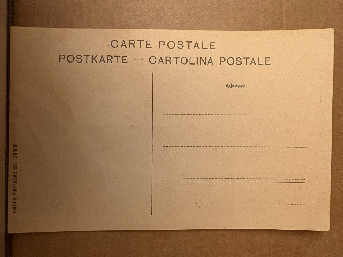 Cartoline postali: AK von Grüschalp / Eiger Mönch Jungfrau – Usato da Rümlang venduto da Kartenpost1 1