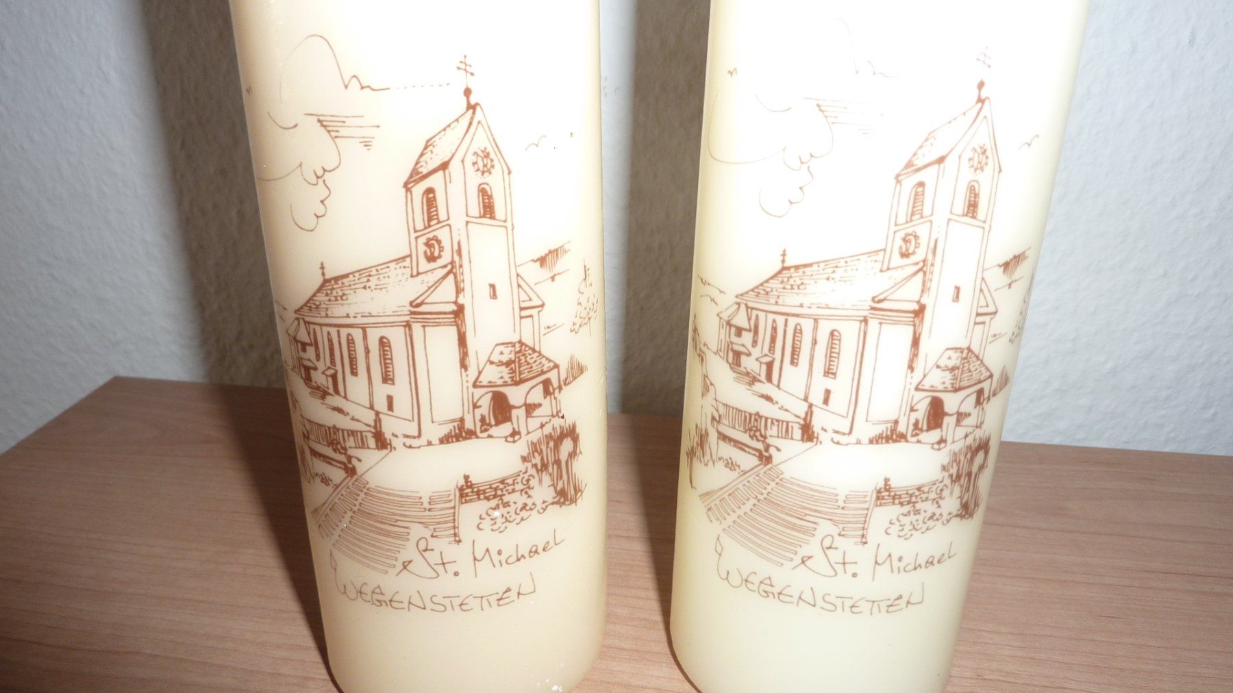 Candele: 2 neue kerzen – Nuovo (secondo la descrizione) da Füllinsdorf venduto da pmarkus 1