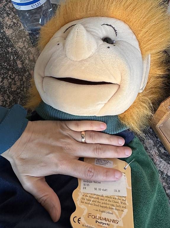 Bambole: Folkmanis Handpuppe Mädchen NEU! – Nuovo e nell'imballaggio originale da Wasterkingen venduto da GrhAli 1