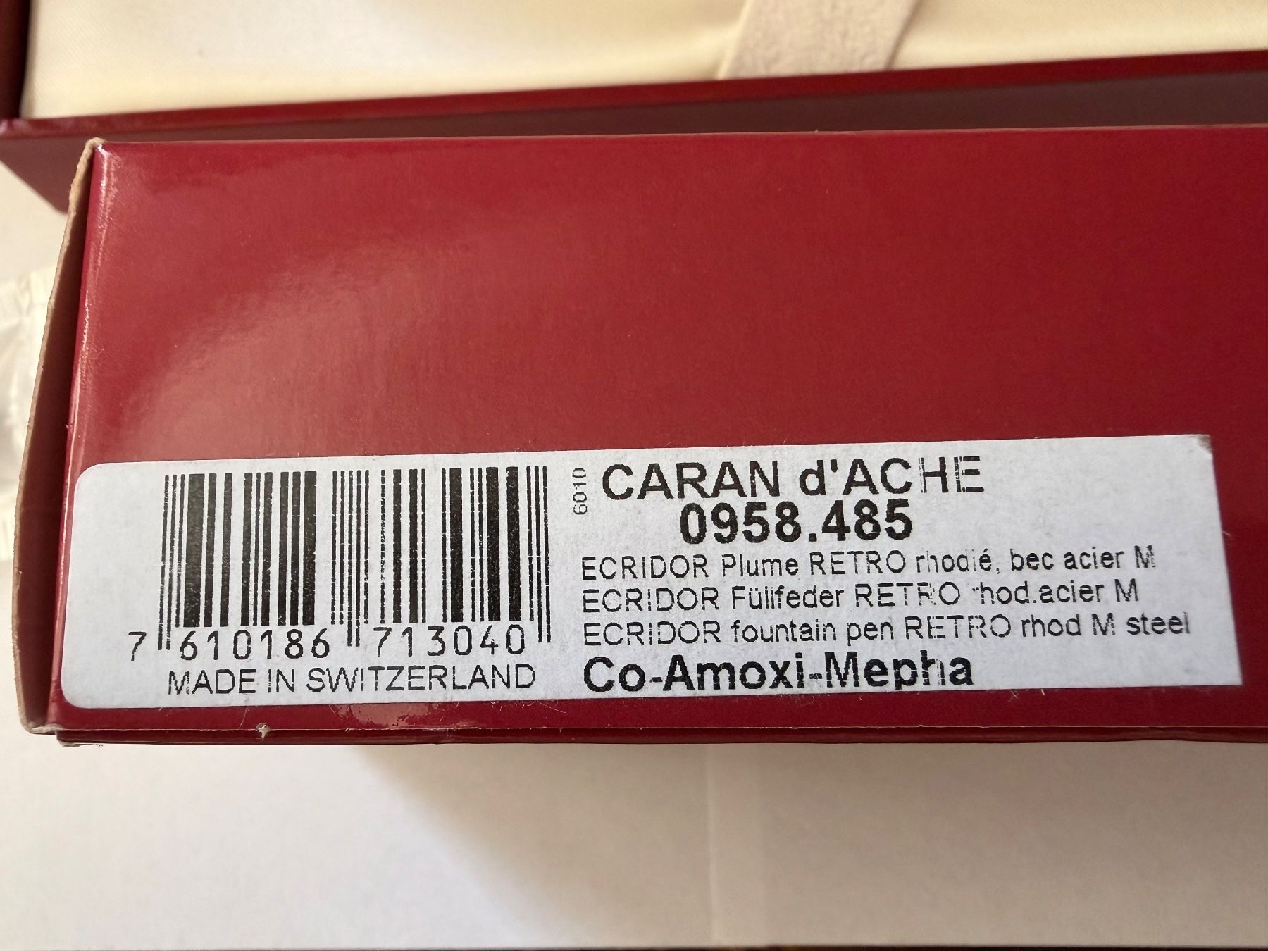 Welt der Tiere: Plume Caran D'Ache Ecridor new in box – Neu und originalverpackt aus Genève von xlaurentx 4