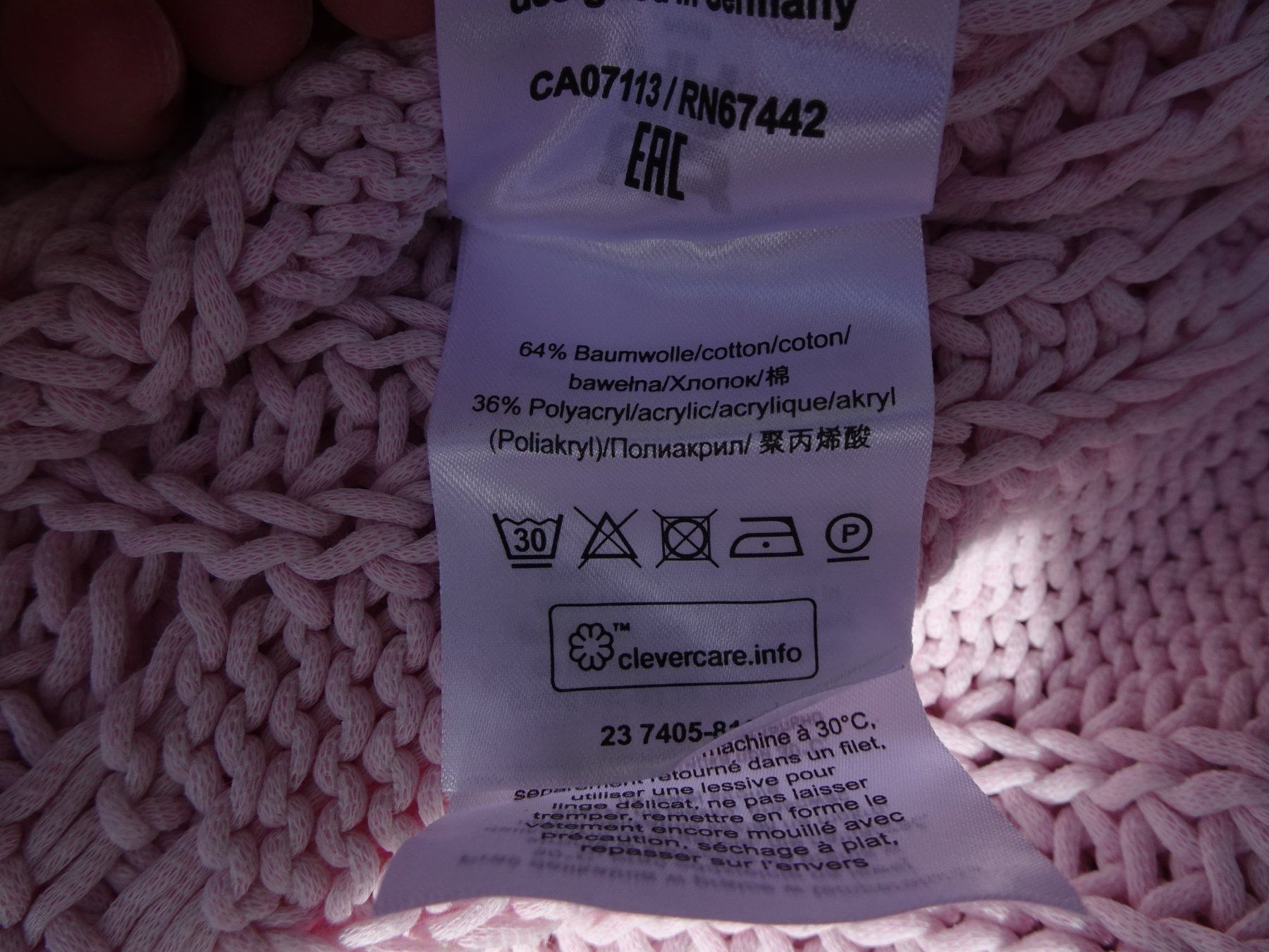 Riani Maglioni & Felpe: Riani Strickpullover rosa rose Gr 40 Pullover – Usato da Winterthur venduto da blumeblau77 7