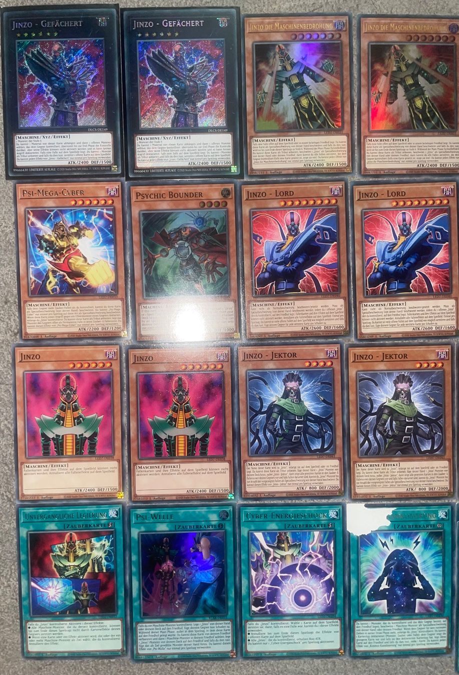 Yugioh Carte collezionabili: YuGiOh Jinzo Deck – Usato da Altstätten SG venduto da ChangeMaker 1