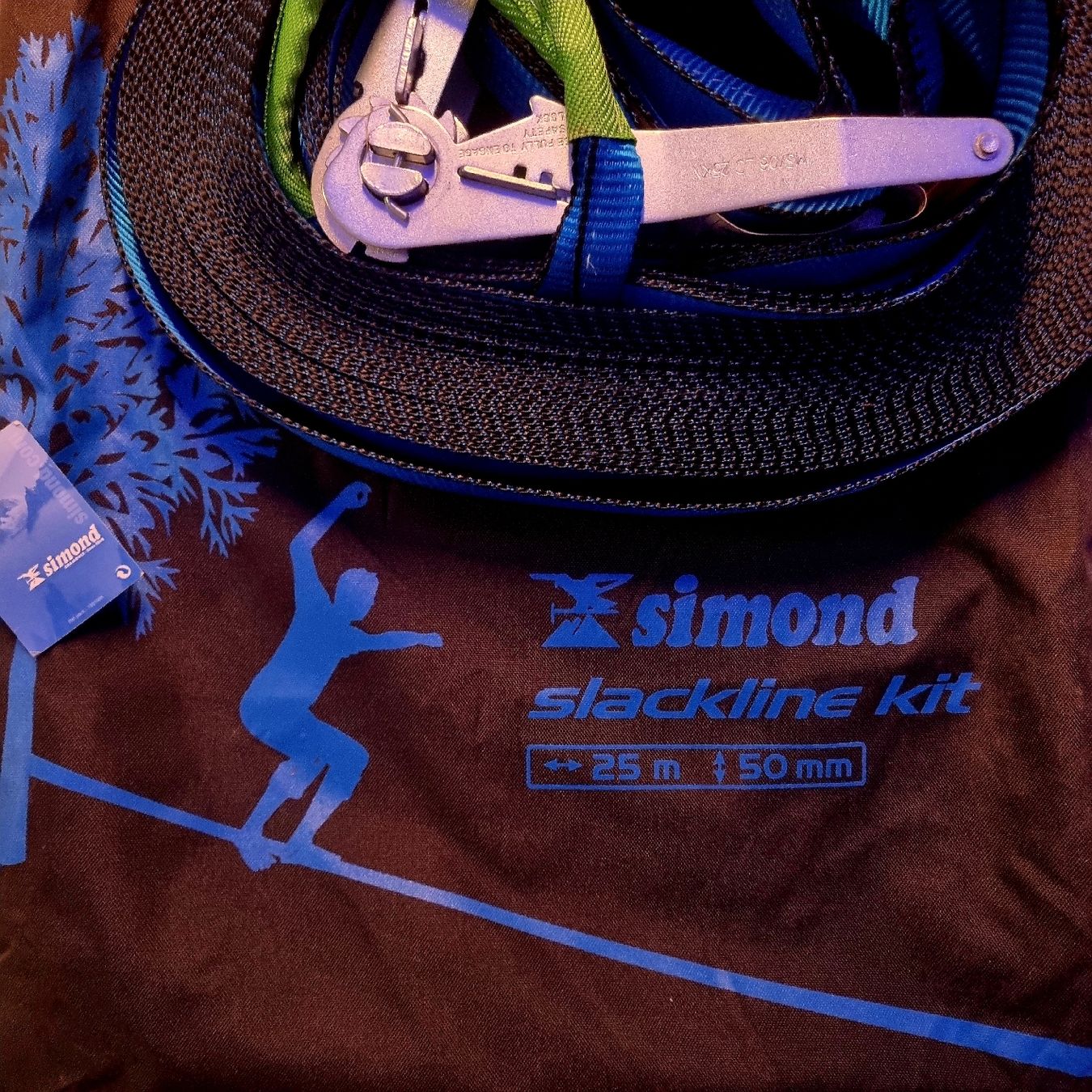 Rubans décoratifs: Simond SLACKLINE 25m – Neuf (Voir description) à Dietikon par SecondLifeFurniture 1