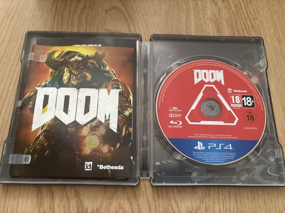 Spiele: Doom (steelbook) - PS4 – Gebraucht aus Zofingen von adm_bl56 2