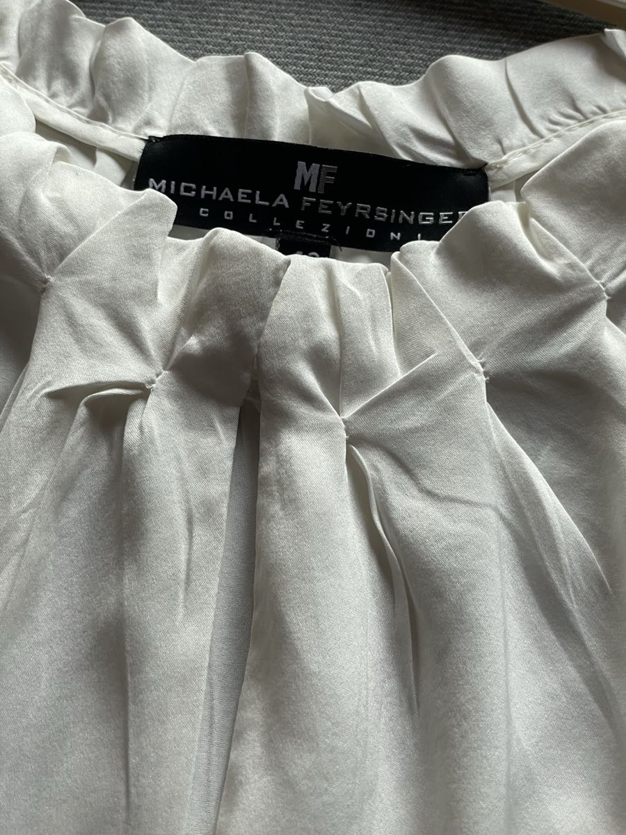 Camicette: Michaela Feyrsinger Schöne Seidenbluse in creme Gr.40 – Usato da St. Moritz venduto da hdj_dd7v 3
