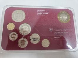Münzset Swissmint 2017 Stempelglanz in Originalverpackung