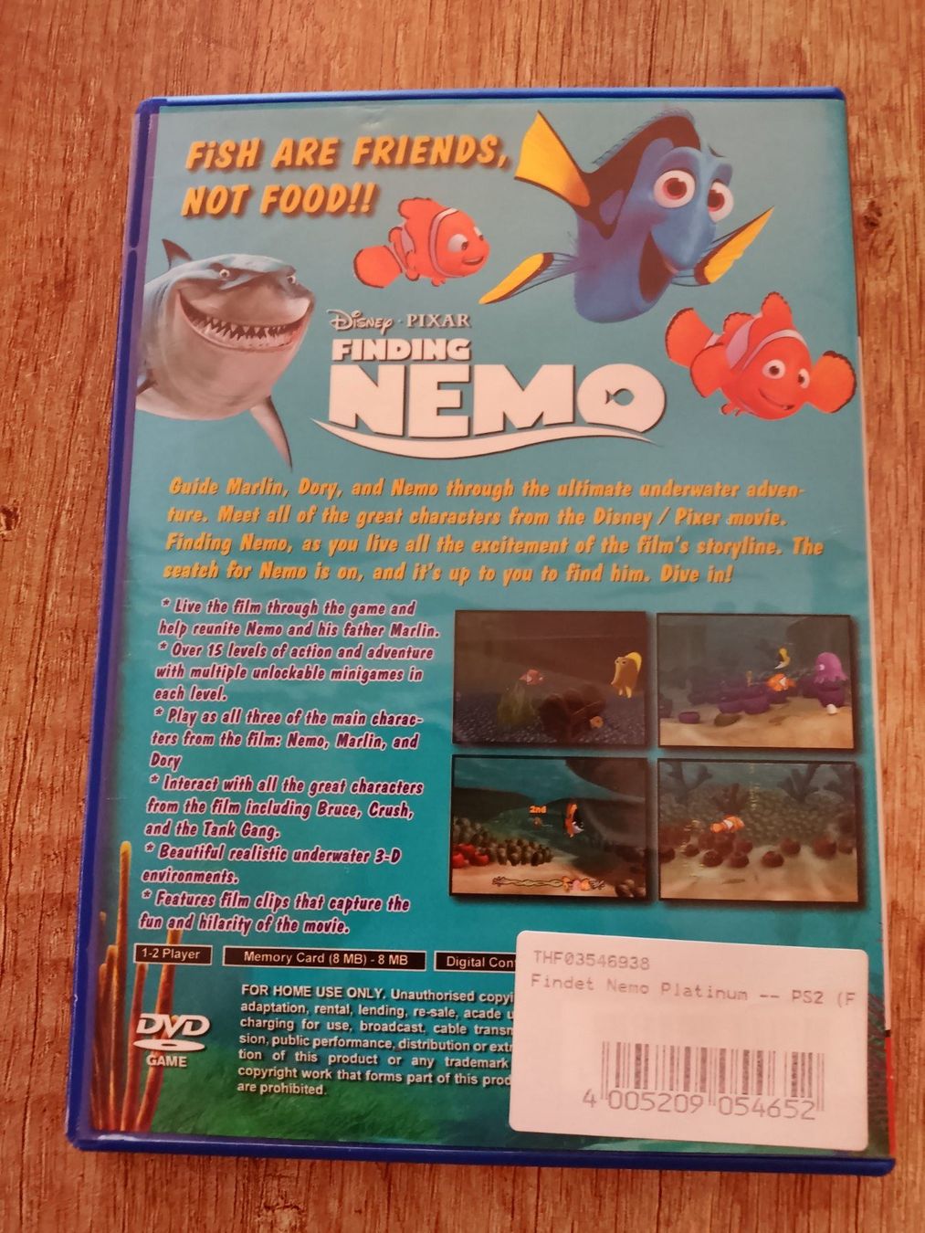 Jeux: Finding Nemo NON pal PS2 – D'occasion à Gland par Bas_phj6 2