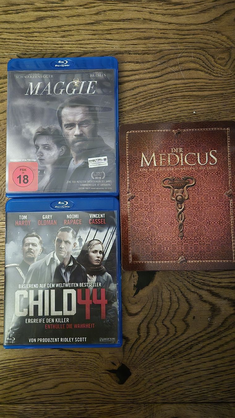 Tutti i DVDs: 11 Blu Rays, Spielfilme (Weapons, Medicus u.a.) – Usato da Freienstein venduto da Murloc 3