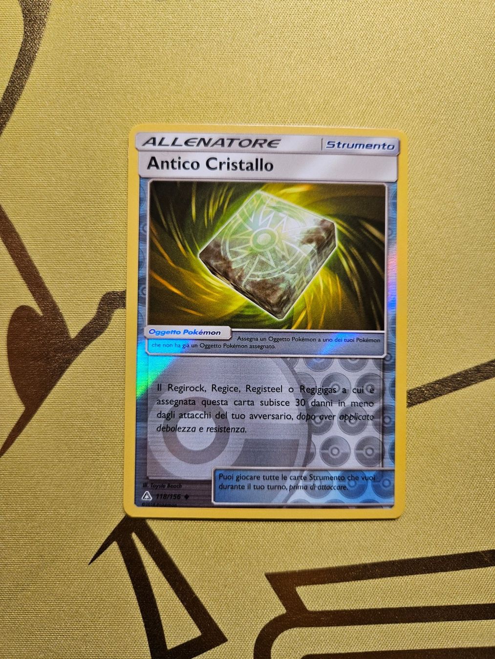 Pokémon Carte collezionabili: Ultra Prism - Antico Cristallo – Usato da Bellinzona venduto da Pokemarco
