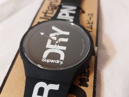 SUPERDRY, Modell: SYG189BW, schwarz, OVP / Garantie 08.08.24