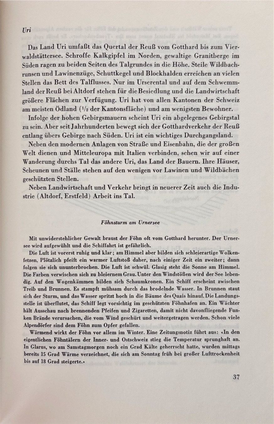Libri: Kaeser Walter, Geographie der Schweiz – Usato da Sarnen venduto da Livres 3