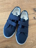 Stoffschuh JAKO-O / Sneaker mit Klett, Gr. 33 dunkelblau NEU