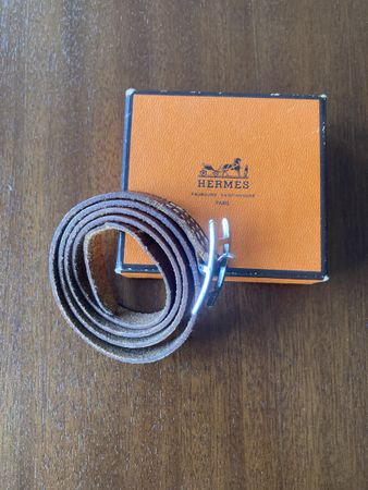 Original Hermès Paris Hapi Armband braun