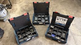 3x Bosch L-boxx mit sortimo Einsatz 
