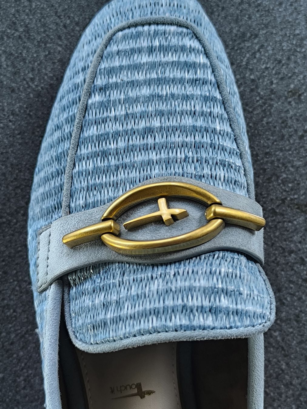Tamaris Scarpe da donna: Neue Tamaris Slipper,blau,39 – Nuovo e nell'imballaggio originale da Schaffhausen venduto da gab_v5qf 1