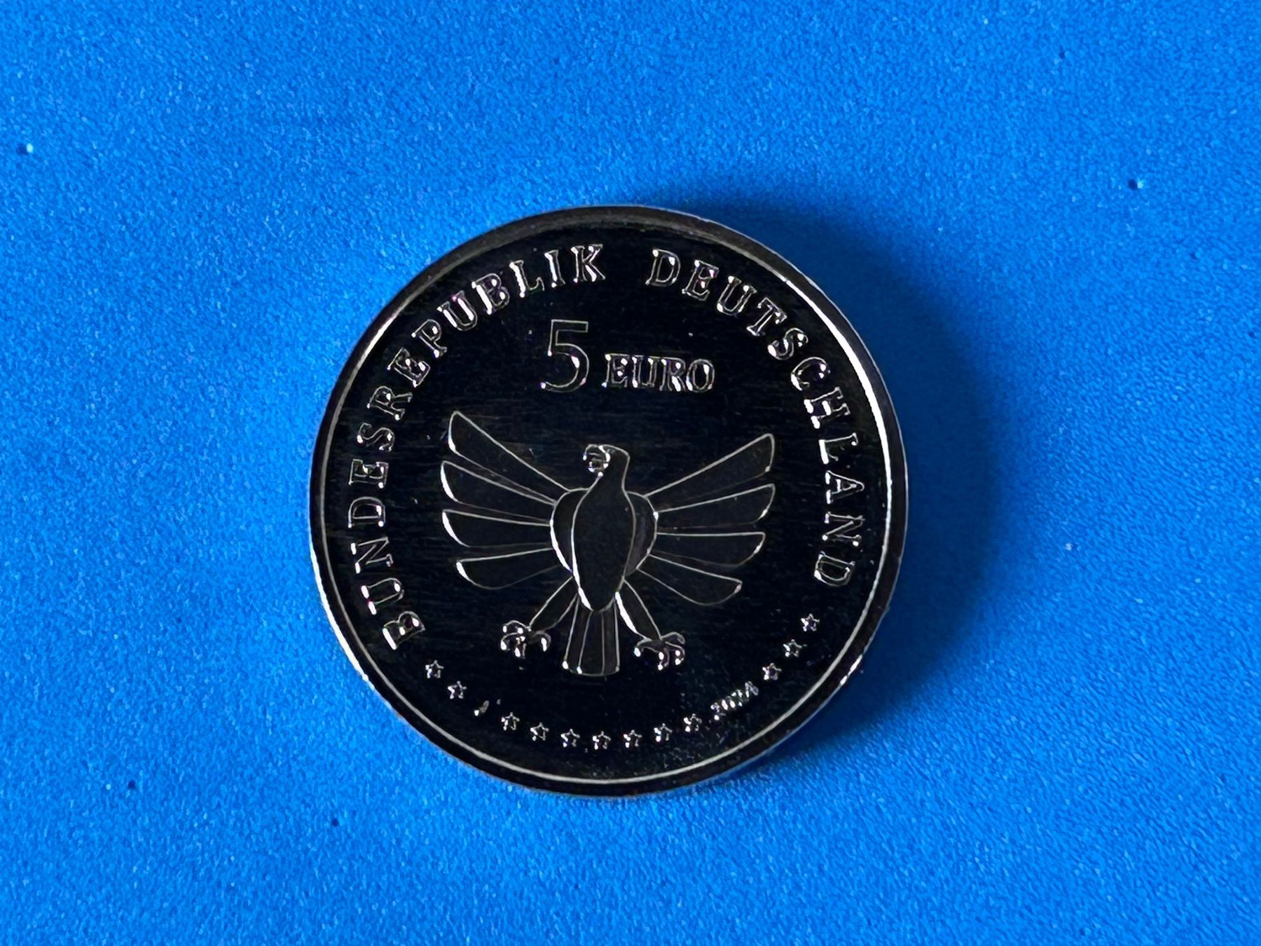 Tutti le monete: Germany - 5 Euros (Bumblebee) 2024 UNC – Nuovo (secondo la descrizione) da Corcelles NE venduto da AJKader 7