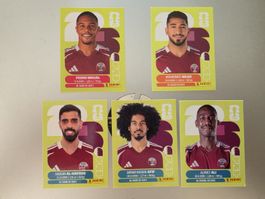 Panini FWC 2026 QAT 7, 14, 16, 18, 20.