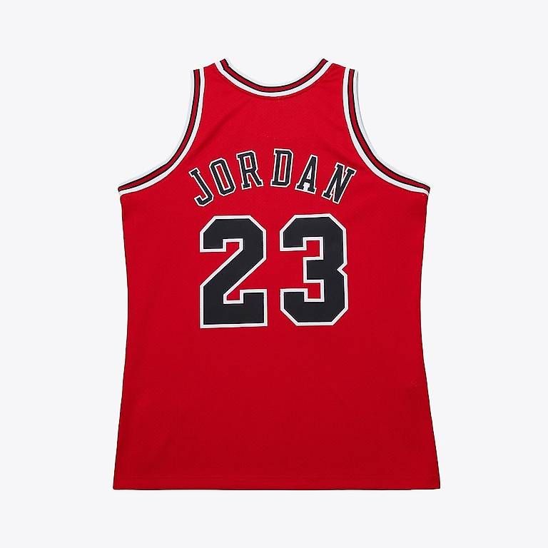 Mitchell & Ness Canottiere & Pantaloni: Michael Jordan, Bulls, 1996-97, Mitchell & Ness – Nuovo e nell'imballaggio originale da Ormalingen venduto da Rune86 3