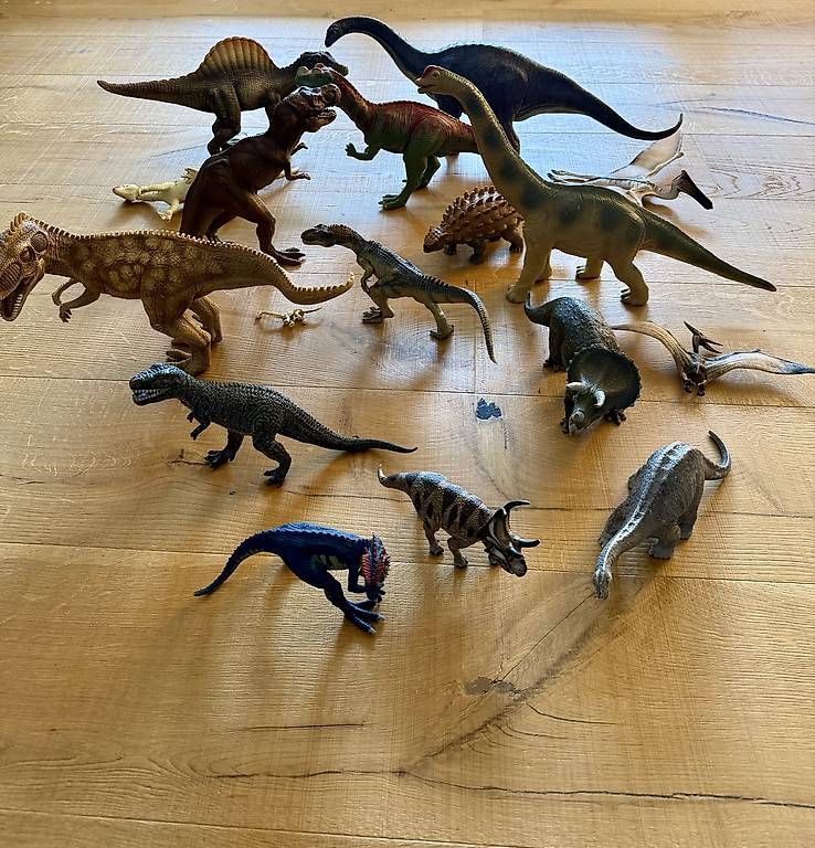 Giocattoli: 17 Dinosaurier, teilweise Schleich – Usato da Volketswil venduto da Poornapoleon 3