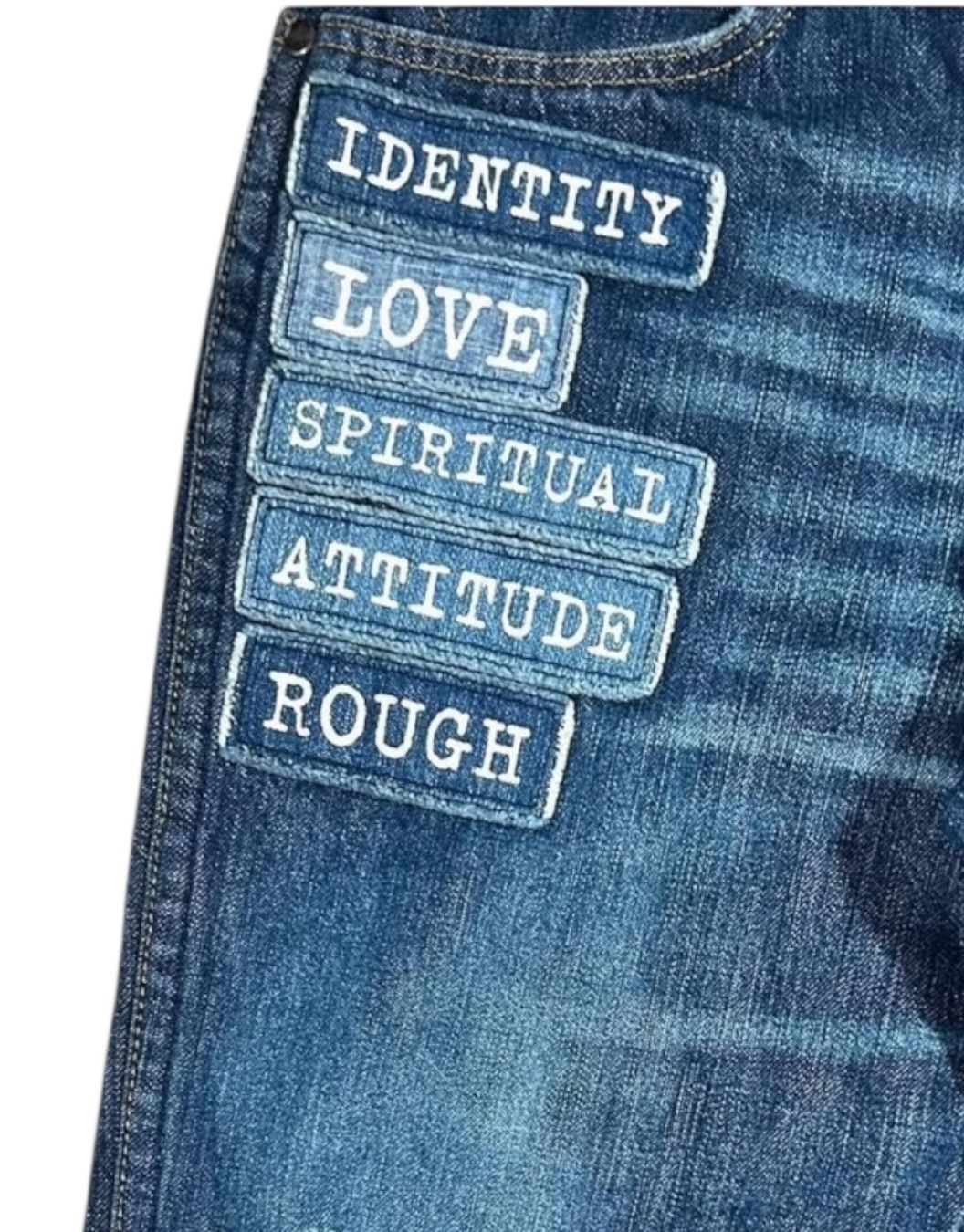 Jeans: Number (N)ine SS02 Patch Washed Denim – D'occasion à Thierachern par n.webl 3