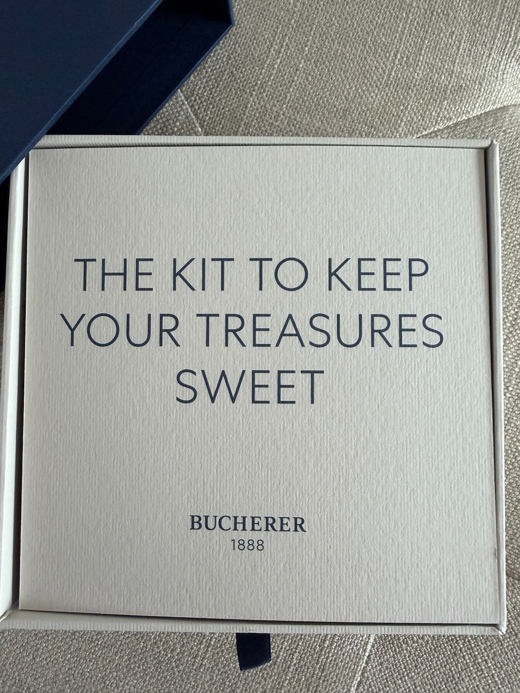 Prodotti per la cura: Bucherer Pflegeset New – Nuovo e nell'imballaggio originale da Wädenswil venduto da Alice_style 4