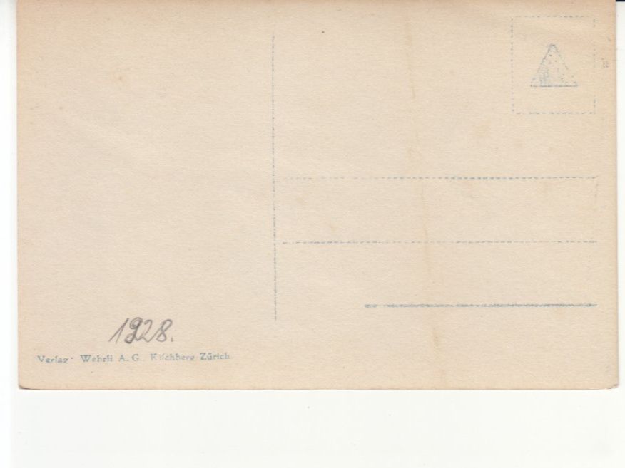 Cartoline postali: Weggis 1928 – Usato da Bürglen TG venduto da StampGraf 1